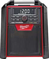 Milwaukee 2792-20 Jobsite Radio, 18 V, 1.5 to 4 Ah, 10-Channel